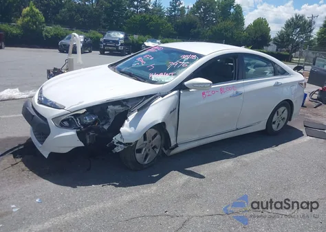 2012 Hyundai Sonata Hybrid from USA, damaged, VIN KMHEC4A4XCA037976
